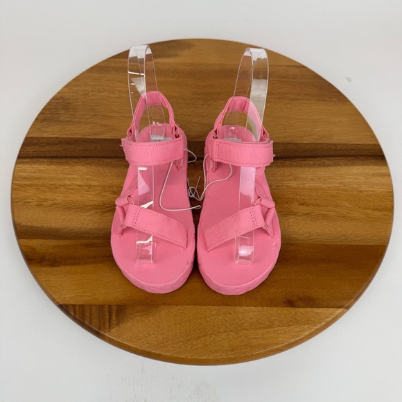 New Little Kids Dolce Vita Zaidey Platform Comfort Pink Sandals Size‎ 13 C - Picture 4 of 8